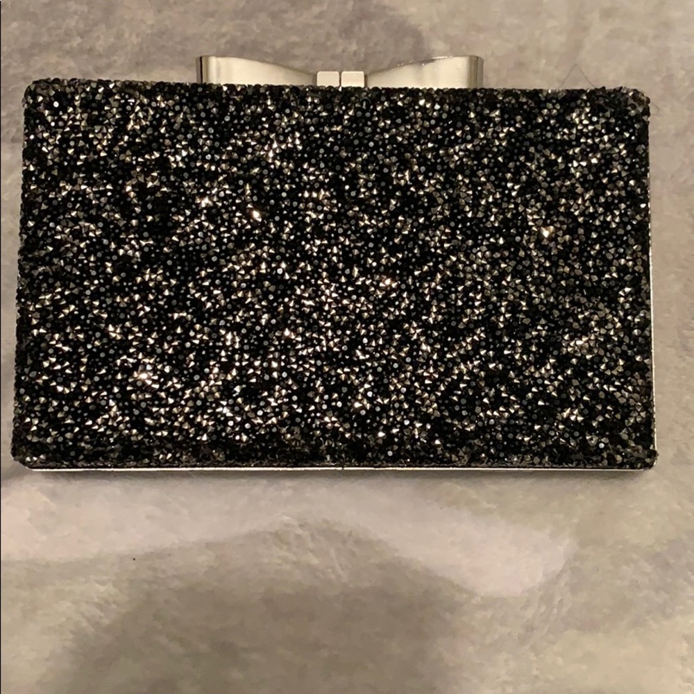 Black & Silver Clutch